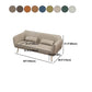Faux Leather Sofa 29.52" D x 31.49" H Flared Arm Sofa for Living Room Clearhalo 'furn' 'furn_sofas' 'Furniture' 'Living Room Furniture' 'Sofa' 'sofas' 1200x1200_3d7e3513-222d-4562-aff6-1c080342c2b6