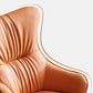 Contemporary Accent Armchair Faux Leather Barrel Accent Chair Clearhalo 'Accent Chairs' 'accent_chairs' 'Chairs & Seating' 'furn' 'furn_accent_chairs' 'Furniture' 'Living Room Furniture' 1200x1200_3d815191-d719-4505-9def-ba2b01311015