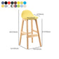 Contemporary Leather Solid Wood Barstools Indoor Bar Stool with Low Back Clearhalo 'Bar Furniture' 'Bar Stools' 'bar_stools' 'furn' 'furn_bar_stools' 'furniture_bar_stools' 'Kitchen & Dining Furniture' 'kitchen&dining_furn' 'kitchen' 'kitchen_furn' Furniture' 1200x1200_3d834c06-c0ee-4cb1-b820-f51471c3c3d8