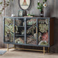 Iron 2/4 - Door Accent Cabinet Industrial Accent Cabinet with Wood Accents Clearhalo 'Cabinets & Chests' 'cabinets_chests' 'furn' 'furn_cabinets_chests' 'Furniture' 'Living Room Furniture' 1200x1200_3d83abe3-13b3-47bf-8f5d-96b1cac97b4e