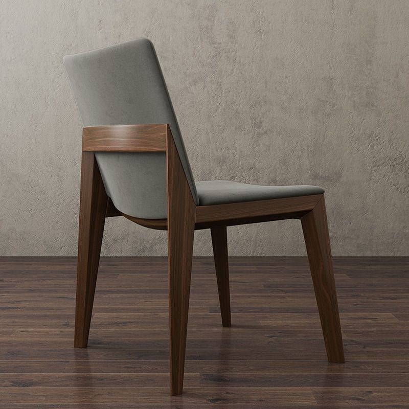 Traditionele stijl stoel houten vaste achterste eetkamerstoel voor eetkamer