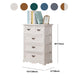 12" W Vertical Lingerie Chest Traditional Bedroom Storage Chest with Drawers Clearhalo 'Bedroom Furniture' 'Dressers & Chests' 'dressers_chests' 'furn' 'furn_dressers_chests' 'Furniture' 1200x1200_3d876a4a-d1b5-4097-8a72-69f33155160f