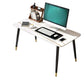 Modern Stone Office Desk 29.53 "Tall Parsons Base Writing Desk