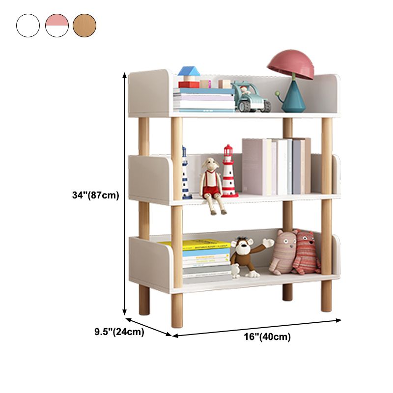 Modern Style Bookshelf Engineer Wood Open Back Bookcase for Home Clearhalo 'Bookcases' 'furn' 'furn_bookcases' 'Furniture' 'Office Furniture' 1200x1200_3d8ae4a3-9b0a-4ac5-8116-7a71268fd85f