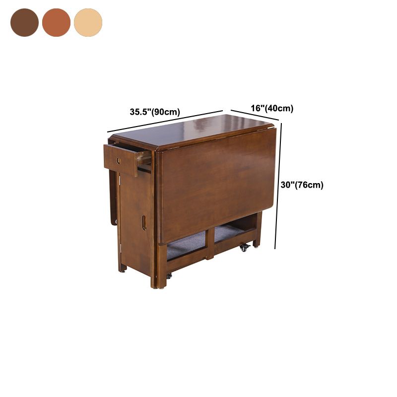 Solid Wood Table Mid-Century Modern Table with Pedestal Base,35.43"W x 51.18"L x 29.53"H