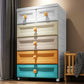 Non-Hanging Armoire with Legs Modern Storage Cabinet with Drawer