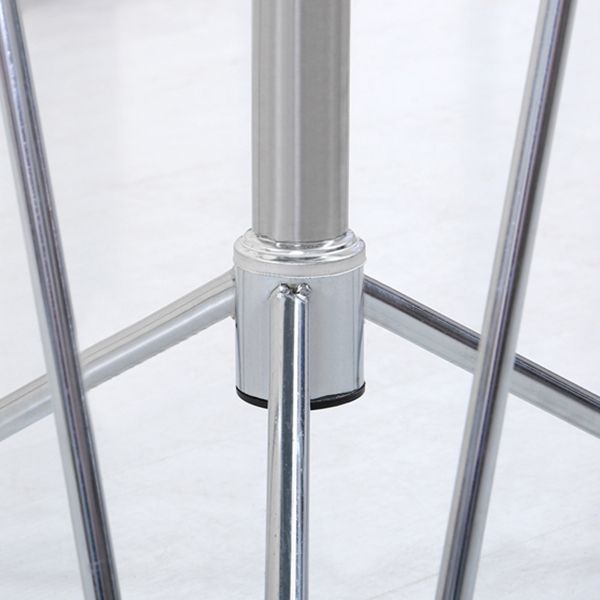 Metal Contemporary Round Dining Table Glass Top Table for Home Clearhalo ' dining_table' 'Dining Tables & Seating' 'Dining Tables' 'furn' 'furn_dining_table' 'Furniture' 'furniture_dining_table' 'Kitchen & Dining Furniture' 'kitchen&dining_furn' 'kitchen' 'kitchen_dining_table' 1200x1200_3d8cbca9-51e1-476c-8f2c-991b1c3424a6