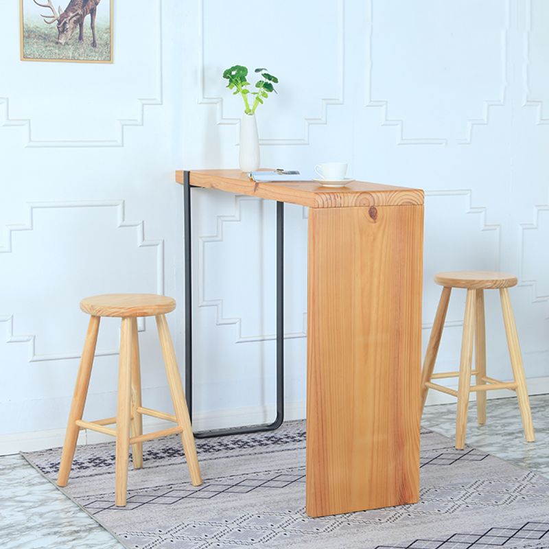 Industrial Solid Wood Bar Stool Backless Counter Stool for Bristol Clearhalo 'Bar Furniture' 'Bar Stools' 'bar_stools' 'furn' 'furn_bar_stools' 'Furniture' 'Kitchen & Dining Furniture' 1200x1200_3d8e0fc3-98e0-4171-b3ed-f95049bc5321