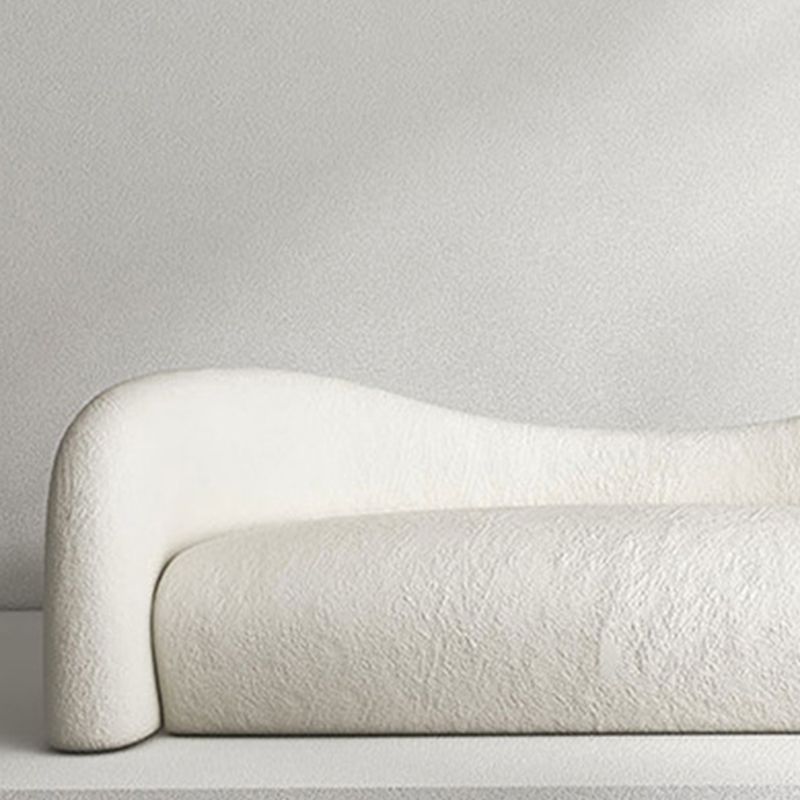 リビングルームのためにタイトな背中を持つ現代の湾曲したソファの傾斜腕ソファ