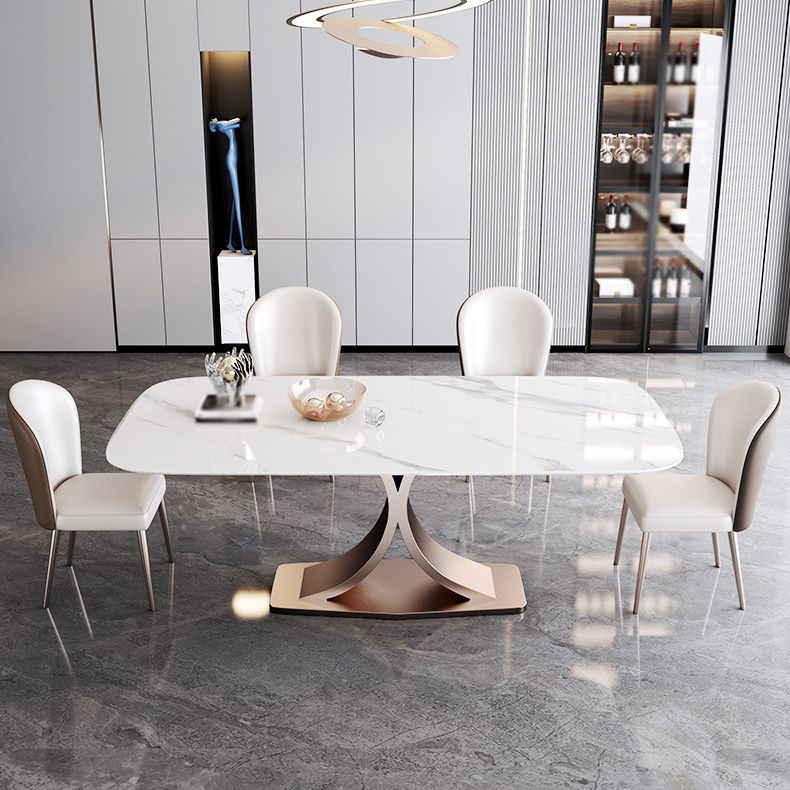 Contemporary 1/4/5/6 Pieces Dining Set Sintered Stone Dining Room Set Clearhalo 'Dining Room Sets' 'Dining Tables & Seating' 'dining_room_set' 'furn' 'furn_dining_room_set' 'Furniture' 'furniture_dining_room_set' 'Kitchen & Dining Furniture' 'kitchen&dining_furn' 'kitchen' 1200x1200_3d8e9557-d5c2-44f1-8f49-b4cba601e3e1