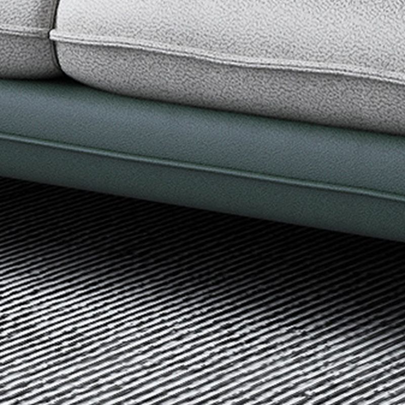 Scandinavian Faux Leather Sofa and Chaise L-Shape Sectional with Storage Clearhalo 'furn' 'furn_sectionals' 'Furniture' 'furniture_sectionals' 'kitchen' 'kitchen_sectionals' 'Living Room Furniture' 'Sectionals' 1200x1200_3d8fcd2f-ce57-4145-af1b-d5adc1ab4203