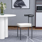 Black Iron Legs Dining Chairs Modern Armless Side Chair for Home Clearhalo 'Dining Chairs' 'Dining Tables & Seating' 'dining_chair' 'furn' 'furn_dining_chair' 'Furniture' 'Kitchen & Dining Furniture' 1200x1200_3d93cd91-fc0b-44b2-81b0-6f99c32e9a6f