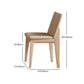 Set da pranzo rettangolare da 1/3/4/5 pezzi Tavolo da pranzo con piano in pietra sinterizzata con base in legno
