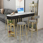 Marble Living Room Pub/Bar Table Double Pedestal Storage Bar/Dinette Table Clearhalo 'Bar Furniture' 'Bar Tables' 'bar_tables' 'furn' 'furn_bar_tables' 'Furniture' 'furniture_bar_tables' 'Kitchen & Dining Furniture' 'kitchen&dining_furn' 'kitchen' 1200x1200_3d961044-9971-447b-8805-542fff1dc8e5