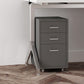 Traditional Steel Cabinet with Drawers and Pedestal Vertical Filing Cabinet Clearhalo 'Filing Cabinets' 'filling_cabinets' 'furn' 'furn_filling_cabinets' 'Furniture' 'Office Furniture' 1200x1200_3d96e36d-25e1-4c64-941f-242a139a2c7e