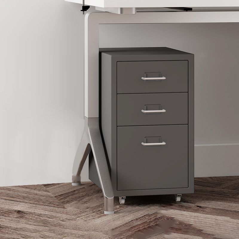 Traditional Steel Cabinet with Drawers and Pedestal Vertical Filing Cabinet Clearhalo 'Filing Cabinets' 'filling_cabinets' 'furn' 'furn_filling_cabinets' 'Furniture' 'Office Furniture' 1200x1200_3d96e36d-25e1-4c64-941f-242a139a2c7e