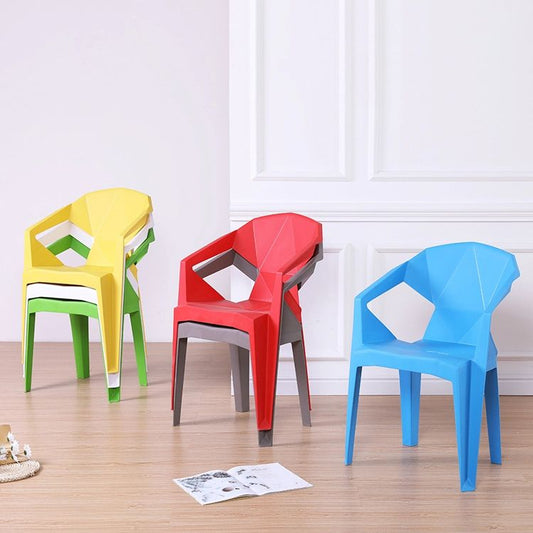 Scandinavian Plastic Dining Armchair Solid Back Side Chair for Home Use Clearhalo ' kitchen&dining_furn' 'Dining Chairs' 'Dining Tables & Seating' 'dining_chair' 'furn' 'furn_dining_chair' 'Furniture' 'furniture_dining_chair' 'Kitchen & Dining Furniture' 'kitchen' 1200x1200_3d96f2d6-a67e-432d-87af-f91c2c2bafea