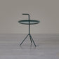 21.6"/25.5" Tall Metal Pedestal End Table Round Tray Top Side End Table Clearhalo 'Coffee & Accent Tables' 'End & Side Tables' 'end_side_table' 'Furniture' 'furniture_end_side_table' 'Living Room Furniture' 1200x1200_3d9829a2-e0fe-4855-87e9-fd3c3cd48138