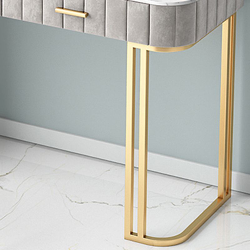 Ensemble de coiffeuse de vanité moderne