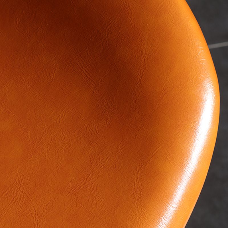 Modern Armless Backrest Counter Stool Iron Milk Tea Shop Bar Stool with Cushion and Pedal Clearhalo 'Bar Furniture' 'Bar Stools' 'bar_stools' 'furn' 'furn_bar_stools' 'furniture_bar_stools' 'Kitchen & Dining Furniture' 'kitchen&dining_furn' 'kitchen' 'kitchen_furn' Furniture' 1200x1200_3d99eed2-2425-4e67-9c74-7cb394d37faf