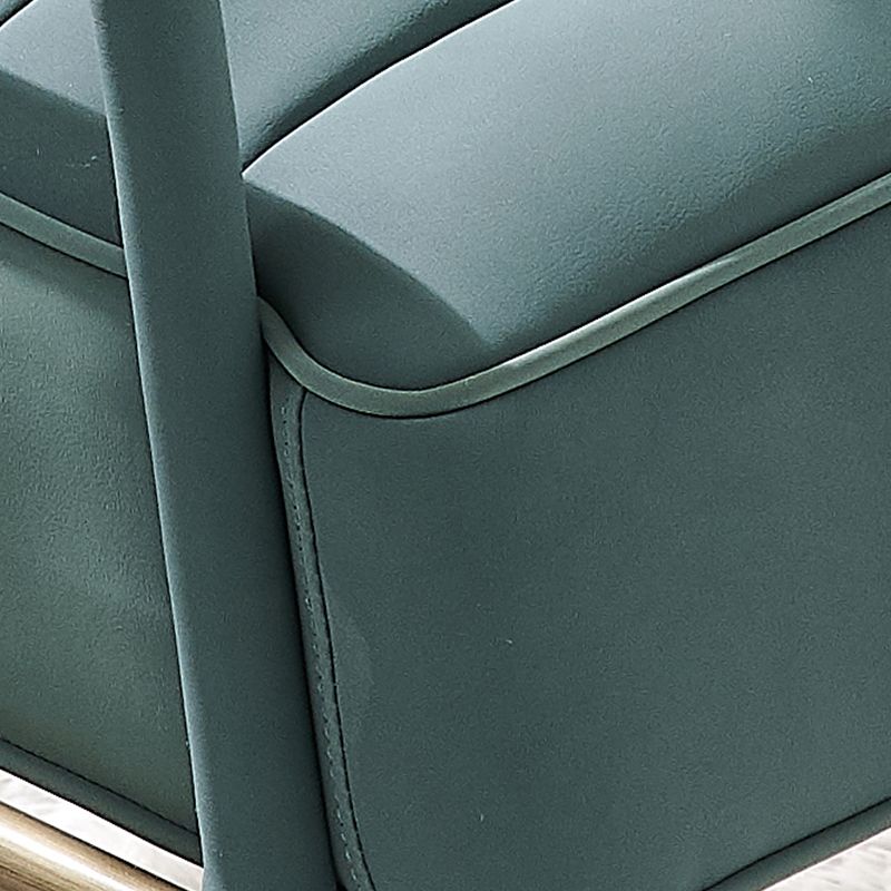 Arms Included Lounge Chair Living Room Chair with Gold Tone Legs Clearhalo 'Accent Chairs' 'accent_chairs' 'Chairs & Seating' 'furn' 'furn_accent_chairs' 'Furniture' 'Living Room Furniture' 1200x1200_3d9ae049-31a3-44ba-b39d-07a13a41c8e7