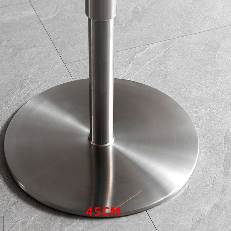 Contemporary Backless Dining Stool Adjustable Height Bar Stool with Footrest Clearhalo 'Bar Furniture' 'Bar Stools' 'bar_stools' 'furn' 'furn_bar_stools' 'Furniture' 'Kitchen & Dining Furniture' 1200x1200_3d9b247c-39fe-44ba-b100-964aa85b851c