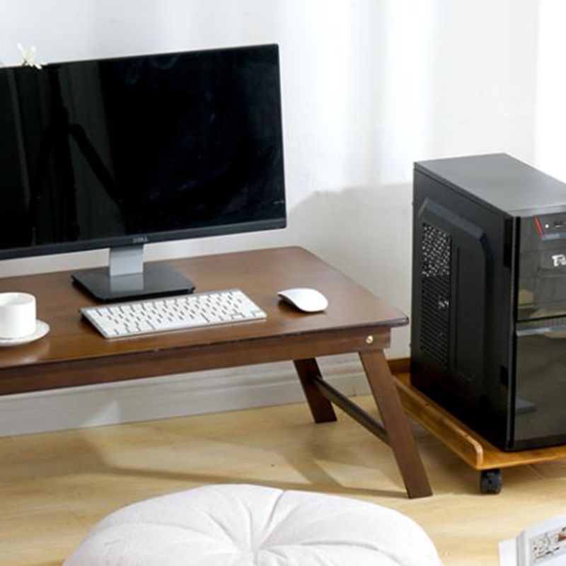 Contemporary Wood Office Desk Folding Writing Desk for Office Clearhalo 'furn' 'furn_office_desk' 'Furniture' 'Office Desks' 'Office Furniture' 'office_desk' 1200x1200_3d9f209d-3e22-4188-a0f9-1cedc02c490f