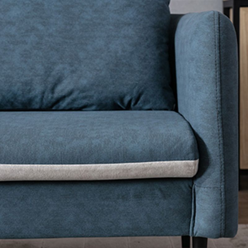 Faux Leather Cushions Sofa 61.02"/66.93" Wide Square Arm Loveseat Clearhalo 'furn' 'furn_sofas' 'Furniture' 'furniture_sofas' 'kitchen' 'kitchen_sofas' 'Living Room Furniture' 'Sofa' 'sofas' 1200x1200_3da118f0-f5d6-4e4e-ac34-ce8662ed75d7