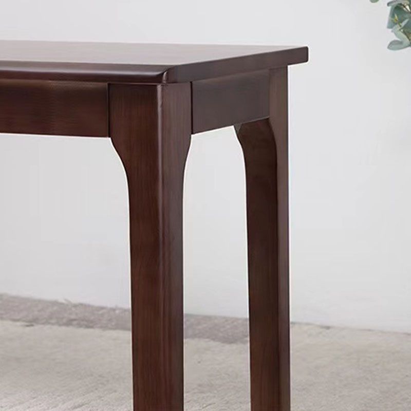 Mid-Century Modern Bedroom Bench 17.7" Height Rectangle Seating Bench with Legs Clearhalo 'Benches' 'Chairs & Seating' 'furn' 'furn_benches' 'Furniture' 'Living Room Furniture' 1200x1200_3da3af13-26c4-4794-a1ec-c8b3864c5aba