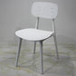 Scandinavian Stackable Dining Side Chair Plastic Armless Dining Chairs