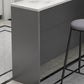 Indoor Contemporary Bar Dining Table Rectangle Stone Bar Table Clearhalo 'Bar Furniture' 'Bar Tables' 'bar_tables' 'furn' 'furn_bar_tables' 'Furniture' 'Kitchen & Dining Furniture' 1200x1200_3da6afee-df37-4fe3-8d16-425a0fc67a4d