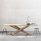 Rectangle Oak Solid Wood Table in Nature Modern Dining Table with Wooden Pedestal Clearhalo ' dining_table' 'Dining Tables & Seating' 'Dining Tables' 'furn' 'furn_dining_table' 'Furniture' 'furniture_dining_table' 'Kitchen & Dining Furniture' 'kitchen&dining_furn' 'kitchen' 'kitchen_dining_table' 1200x1200_3da80b7c-525f-4936-846c-7a2013bf685d
