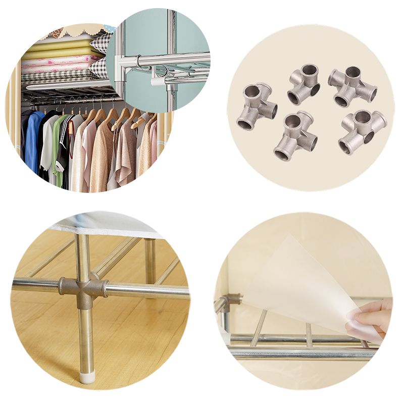 Armadio del guardaroba contemporaneo con armadio in acciaio gambe