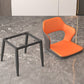 Modern Faux Leather Dining Side Chairs Open Back Dining Arm Chair for Dining Room