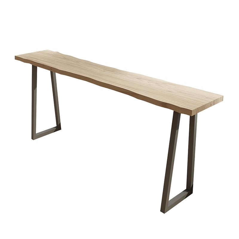 Juego de mesa de Pub rectangular moderno, mesa de mostrador de madera de 1/5 piezas con taburetes altos