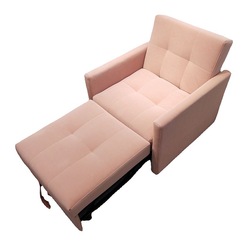 Recessed Arms Futon Sofa Bed Pillow Included Cushion Back Sleeper Sofa