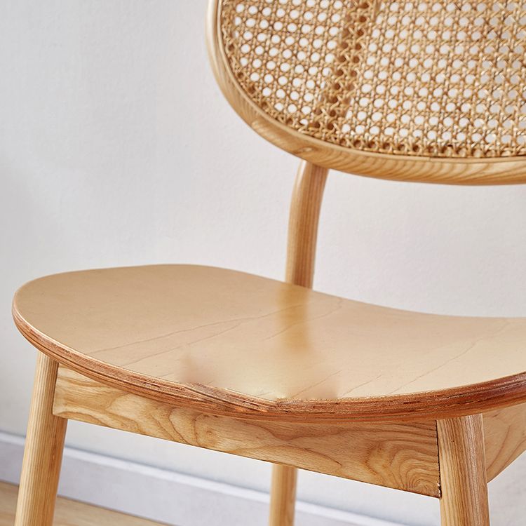 Modern Wood Dining Chair Open Back Dining Side Chair for Home Use Clearhalo 'Dining Chairs' 'Dining Tables & Seating' 'dining_chair' 'furn' 'furn_dining_chair' 'Furniture' 'furniture_dining_chair' 'Kitchen & Dining Furniture' 1200x1200_3daccb0d-acdf-4d75-be43-c18462d00b33