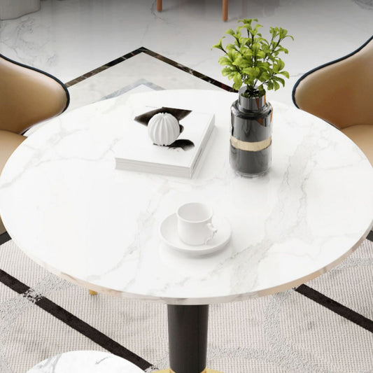 Contemporary 1/4/5 Pieces Dining Set Round Dining Room Table Set Clearhalo 'Dining Room Sets' 'Dining Tables & Seating' 'dining_room_set' 'furn' 'furn_dining_room_set' 'Furniture' 'furniture_dining_room_set' 'Kitchen & Dining Furniture' 'kitchen&dining_furn' 'kitchen' 1200x1200_3db0a233-5e81-4a8d-be81-cef06f70e576