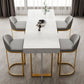 Scandinavian Bucket Counter & Bar Stool Faux Leather Bar Stool for Dining Room Clearhalo 'Bar Furniture' 'Bar Stools' 'bar_stools' 'furn' 'furn_bar_stools' 'Furniture' 'Kitchen & Dining Furniture' 1200x1200_3db1f550-632c-4d16-b357-30a52108054d