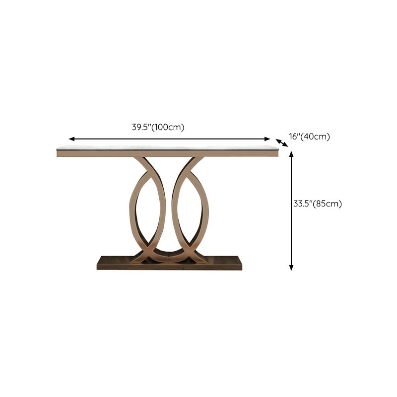 Mesa de acento de consola glamor