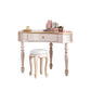 1/4 Drawers Solid Wood Vanity Desk Victorian Makeup Vanity Desk