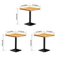 Industrial Solid Wood Dining Table Brown Square Table with Pedestal Base for Dinning Room Clearhalo ' dining_table' 'Dining Tables & Seating' 'Dining Tables' 'furn' 'furn_dining_table' 'Furniture' 'furniture_dining_table' 'Kitchen & Dining Furniture' 'kitchen&dining_furn' 'kitchen' 'kitchen_dining_table' 1200x1200_3db422f9-831e-4ba2-8b9b-21f8be6c224b