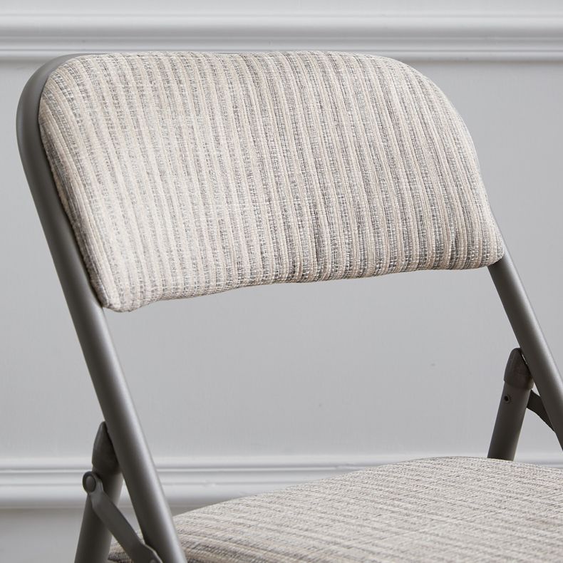 Contemporary Metal Dining Chair Home Armless Folding Open Back Dining Side Chair Clearhalo ' kitchen&dining_furn' 'Dining Chairs' 'Dining Tables & Seating' 'dining_chair' 'furn' 'furn_dining_chair' 'Furniture' 'furniture_dining_chair' 'Kitchen & Dining Furniture' 'kitchen' 1200x1200_3db7f435-270d-4274-be49-c96c49e5dfce