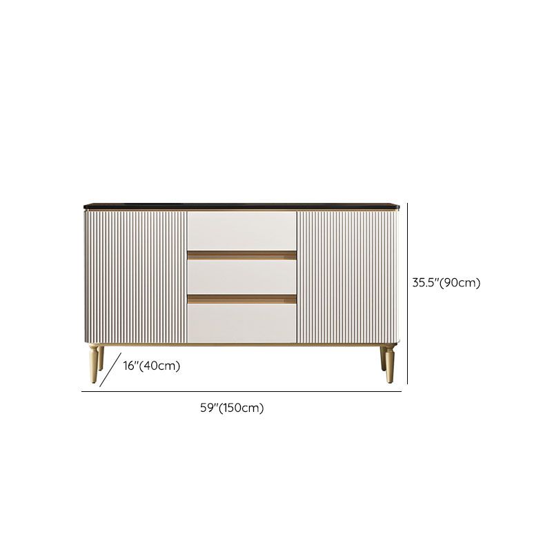 Glam a 2 porte sideboard buffet stand mobili inclusi per soggiorno