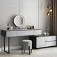Gray Bedroom Lighted Mirror Vanity Makeup Dressing Table Set Clearhalo 'Bedroom Furniture' 'furn' 'furn_makeup_vanities' 'Furniture' 'Makeup Vanities' 'makeup_vanities' 1200x1200_3db8ca7f-6349-4374-bff0-bd313b19e89d