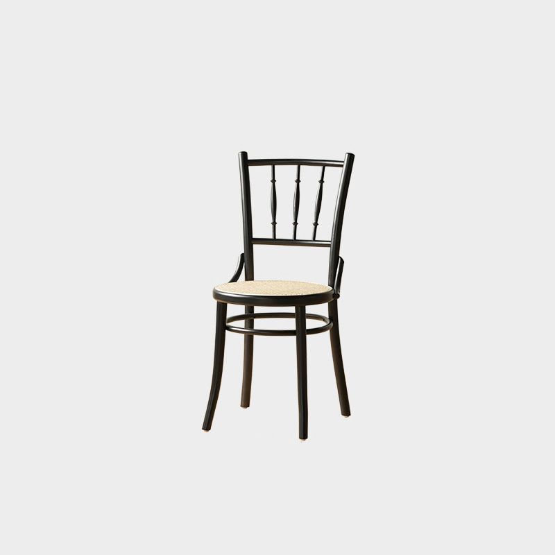 Modern Slat Back Side Chair Solid Wood Indoor Dining Chair for Living Room Clearhalo 'Dining Chairs' 'Dining Tables & Seating' 'dining_chair' 'furn' 'furn_dining_chair' 'Furniture' 'Kitchen & Dining Furniture' 1200x1200_3dba9a12-1aeb-4190-87ff-bbfedad1aafb