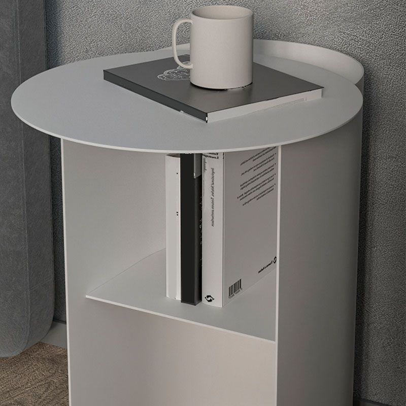 Comodino in metallo mobile moderno per scaffali, 18 "l x 15" w x 20 "h