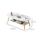 Wood Coffee Table Modern Single Coffee Table with with Storage Drawers Clearhalo 'Coffee & Accent Tables' 'Coffee Tables' 'coffee_tables' 'furn' 'furn_coffee_tables' 'Furniture' 'Living Room Furniture' 1200x1200_3dbb0ce7-cc25-4c20-a303-1413e48d69d2