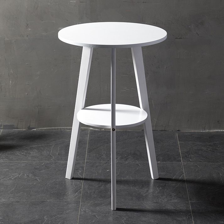 Contemporary Round Counter Table Dining Wooden Counter Table for Restaurant Clearhalo 'Bar Furniture' 'Bar Tables' 'bar_tables' 'furn' 'furn_bar_tables' 'Furniture' 'furniture_bar_tables' 'Kitchen & Dining Furniture' 1200x1200_3dc65990-7b65-4d51-8af8-bc9521e4e324
