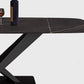 Industrial Sintered Stone Top Dining Table Standard Rectangle Shape Dining Table for Kitchen Clearhalo ' dining_table' 'Dining Tables & Seating' 'Dining Tables' 'furn' 'furn_dining_table' 'Furniture' 'furniture_dining_table' 'Kitchen & Dining Furniture' 'kitchen&dining_furn' 'kitchen' 'kitchen_dining_table' 1200x1200_3dc8188f-76c2-4180-9651-520fad68ae18